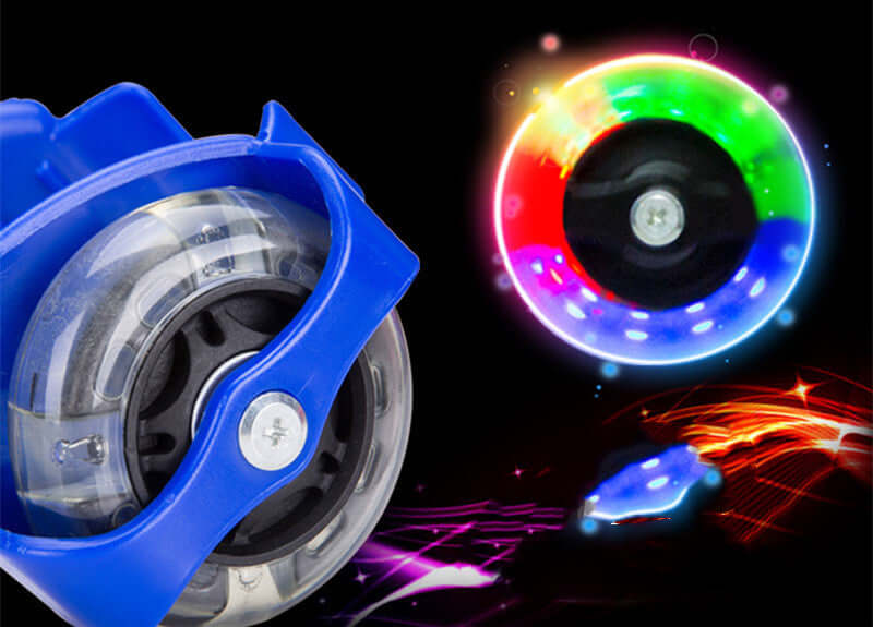 Children's Roller Skates Three-color Luminous Roller Skates