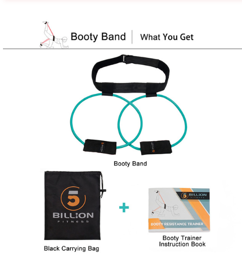 Fitness Women Booty Butt Band Resistance