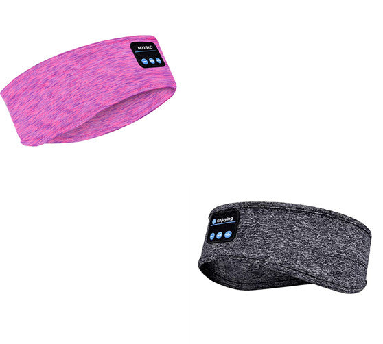 Sleeping soft eye mask wth built-in Bleutooth headphones