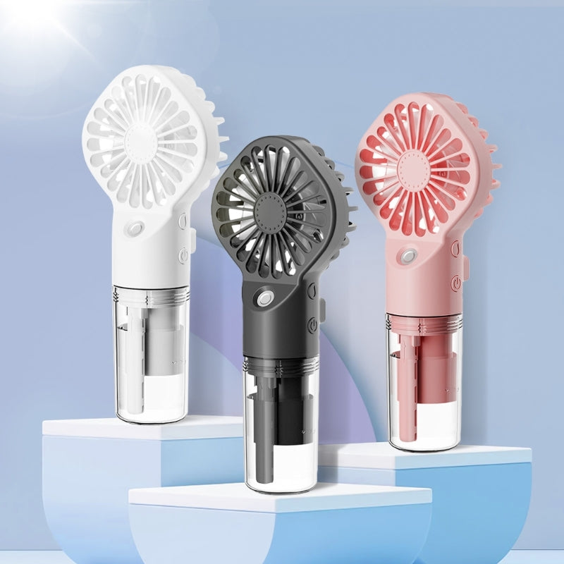 Strong Rechargeable Mini Fan Humidifier