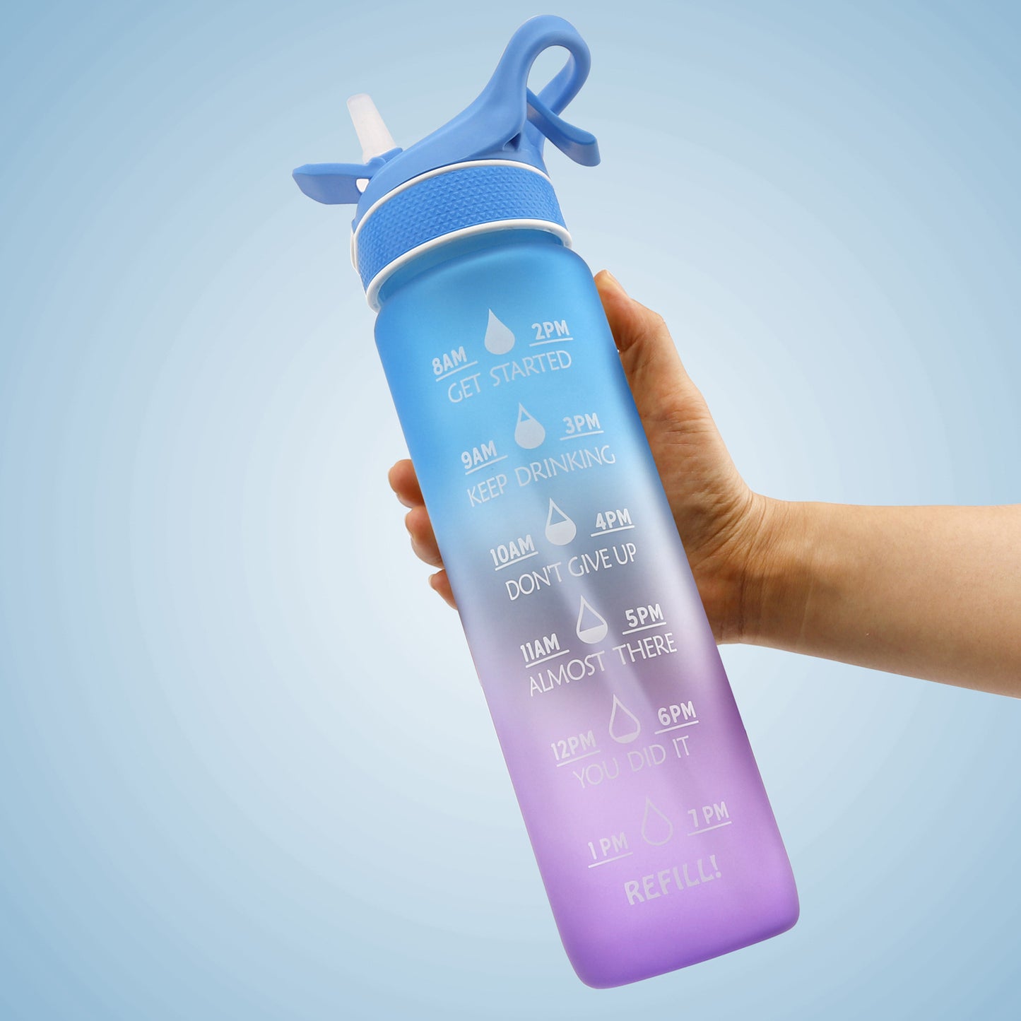 Plastic Sports Water Bottle