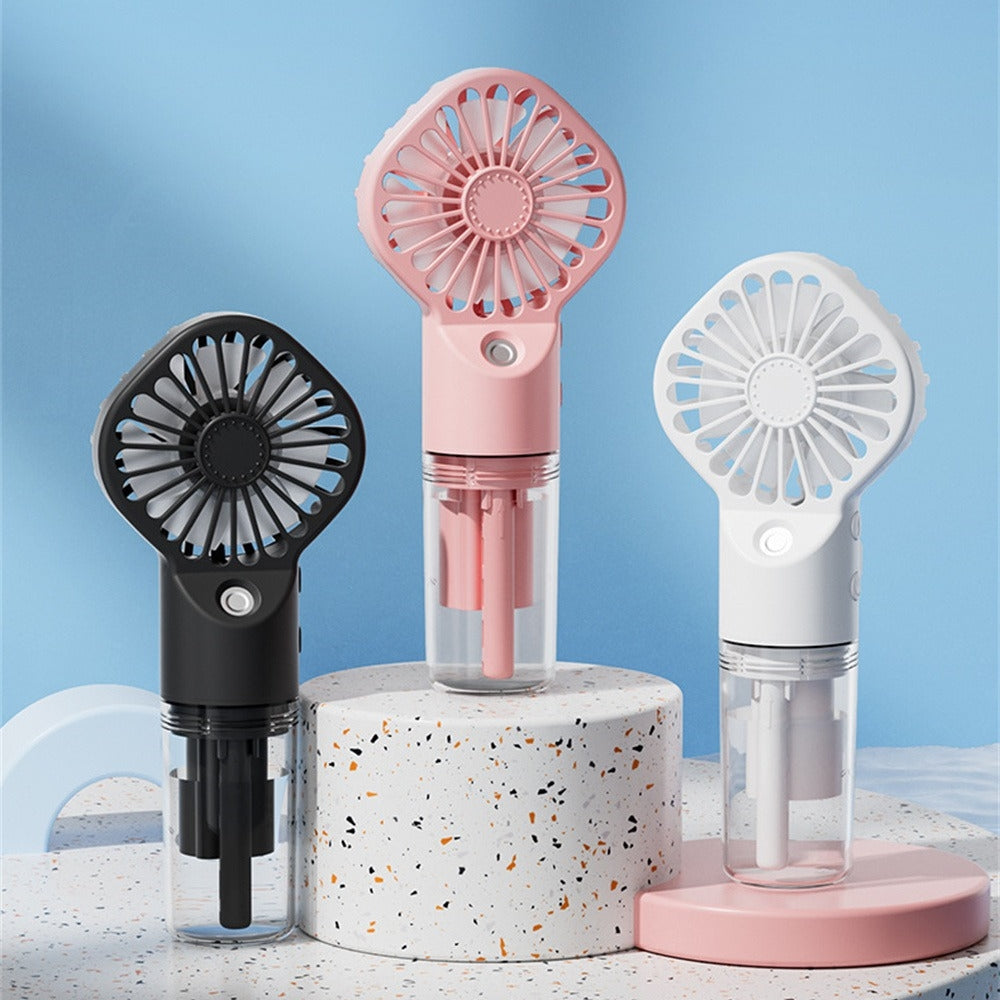 Strong Rechargeable Mini Fan Humidifier